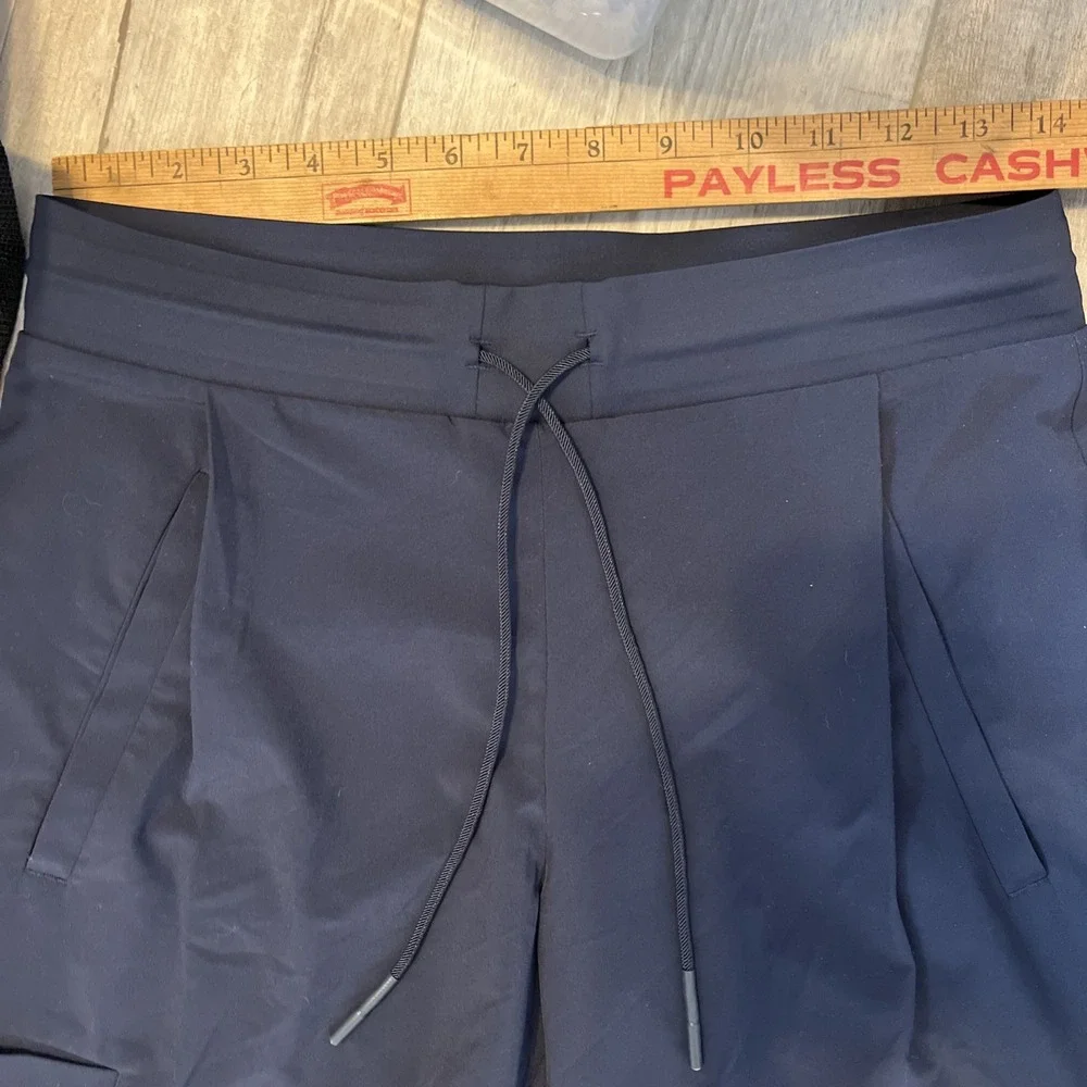 Athleta Venture‎ Navy Blue Jogger Travel Pant Women's Size 4